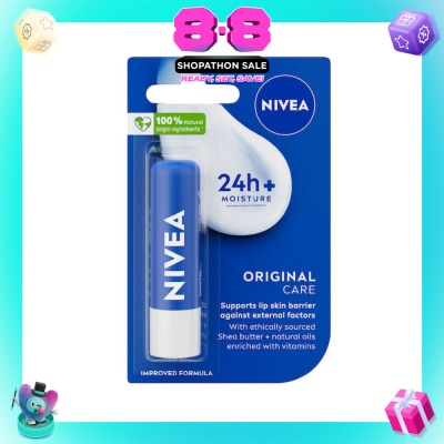 NIVEA - Lips Essential Care Shea Butter 4.8g