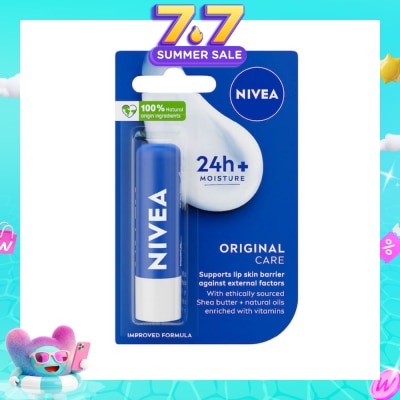 NIVEA - Lips Essential Care Shea Butter 4.8g