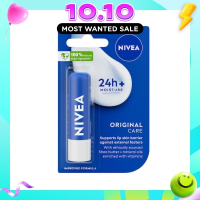 NIVEA Lips Essential Care Shea Butter 4.8g image
