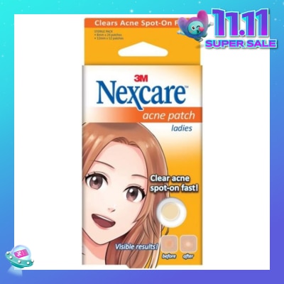 3M NEXCARE Acne Patch Ladies (Clear Acne Spot on Fast) 36s