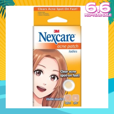 3M NEXCARE Acne Patch Ladies (Clear Acne Spot on Fast) 36s