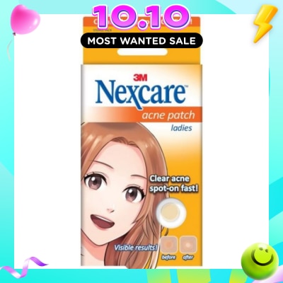 3M NEXCARE Acne Patch Ladies (Clear Acne Spot on Fast) 36s image