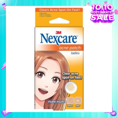 3M NEXCARE Acne Patch Ladies (Clear Acne Spot on Fast) 36s