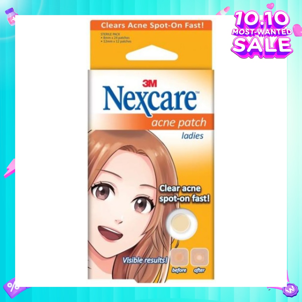 Acne Patch Ladies (Clear Acne Spot on Fast) 36s