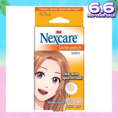 3M NEXCARE Acne Patch Ladies (Clear Acne Spot on Fast) 36s