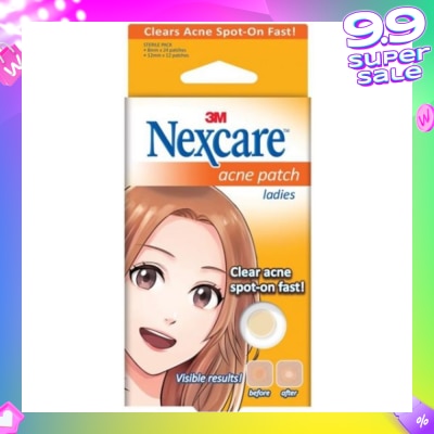 3M NEXCARE Acne Patch Ladies (Clear Acne Spot on Fast) 36s