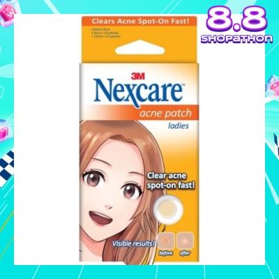 3M NEXCARE Acne Patch Ladies (Clear Acne Spot on Fast) 36s