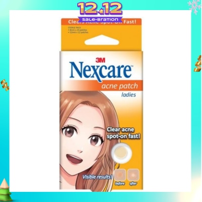 3M NEXCARE Acne Patch Ladies (Clear Acne Spot on Fast) 36s