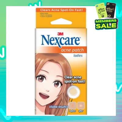 3M NEXCARE Acne Patch Ladies (Clear Acne Spot On Fast) 18s