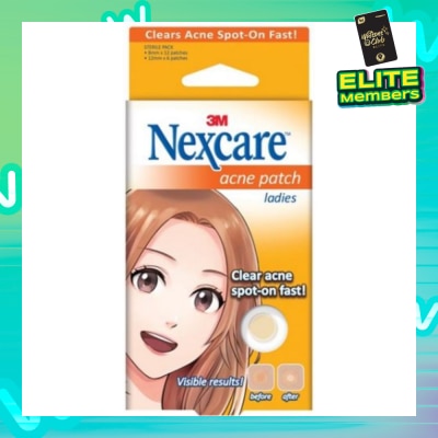 3M NEXCARE Acne Patch Ladies (Clear Acne Spot On Fast) 18s