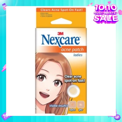 3M NEXCARE Acne Patch Ladies (Clear Acne Spot On Fast) 18s