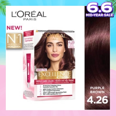 L'OREAL PARIS EXCELLENCE Crème Purple Brown #4.26