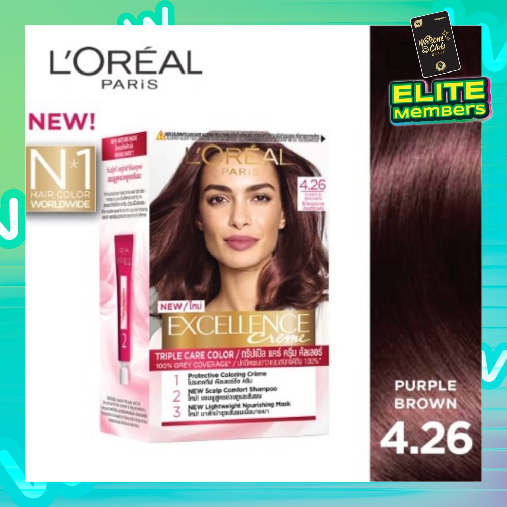 L'OREAL PARIS EXCELLENCE Crème Purple Brown #4.26