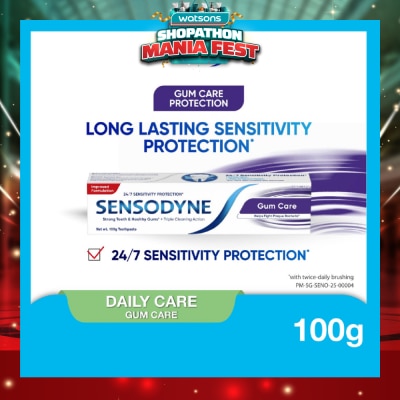 SENSODYNE - Sensitive Teeth Gum Care Toothpaste (Dental Sensitivity Relief) 100g
