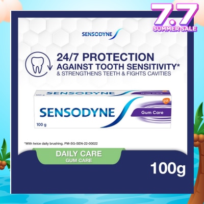 SENSODYNE Sensitive Teeth Gum Care Toothpaste (Dental Sensitivity Relief) 100g