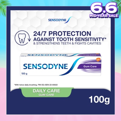 SENSODYNE Sensitive Teeth Gum Care Toothpaste (Dental Sensitivity Relief) 100g