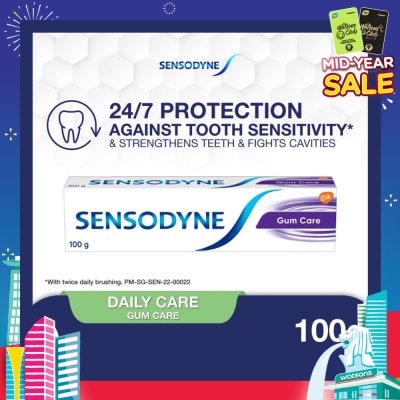 SENSODYNE Sensitive Teeth Gum Care Toothpaste (Dental Sensitivity Relief) 100g
