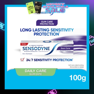 SENSODYNE Sensitive Teeth Gum Care Toothpaste (Dental Sensitivity Relief) 100g