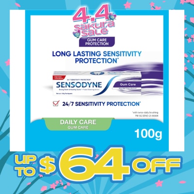 SENSODYNE - Sensitive Teeth Gum Care Toothpaste (Dental Sensitivity Relief) 100g