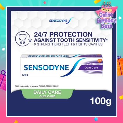 SENSODYNE Sensitive Teeth Gum Care Toothpaste (Dental Sensitivity Relief) 100g
