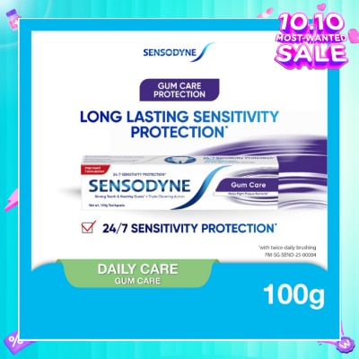SENSODYNE Sensitive Teeth Gum Care Toothpaste (Dental Sensitivity Relief) 100g