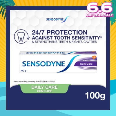 SENSODYNE Sensitive Teeth Gum Care Toothpaste (Dental Sensitivity Relief) 100g