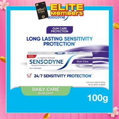 SENSODYNE Sensitive Teeth Gum Care Toothpaste (Dental Sensitivity Relief) 100g