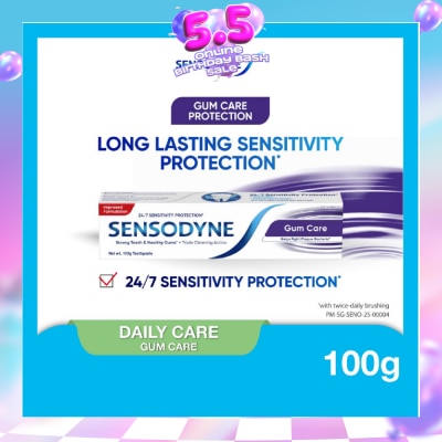 SENSODYNE - Sensitive Teeth Gum Care Toothpaste (Dental Sensitivity Relief) 100g