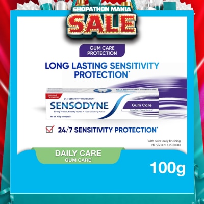 SENSODYNE - Sensitive Teeth Gum Care Toothpaste (Dental Sensitivity Relief) 100g