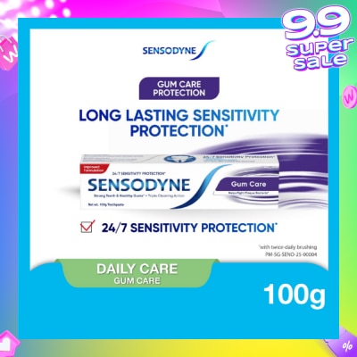 SENSODYNE Sensitive Teeth Gum Care Toothpaste (Dental Sensitivity Relief) 100g