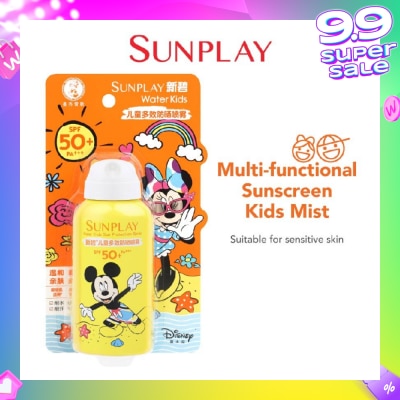 SUNPLAY Disney Water Kids Sunprotection Spray (Spf50+ Pa+++ Solarex-3 Mild And Tear Free Formula) 100ml