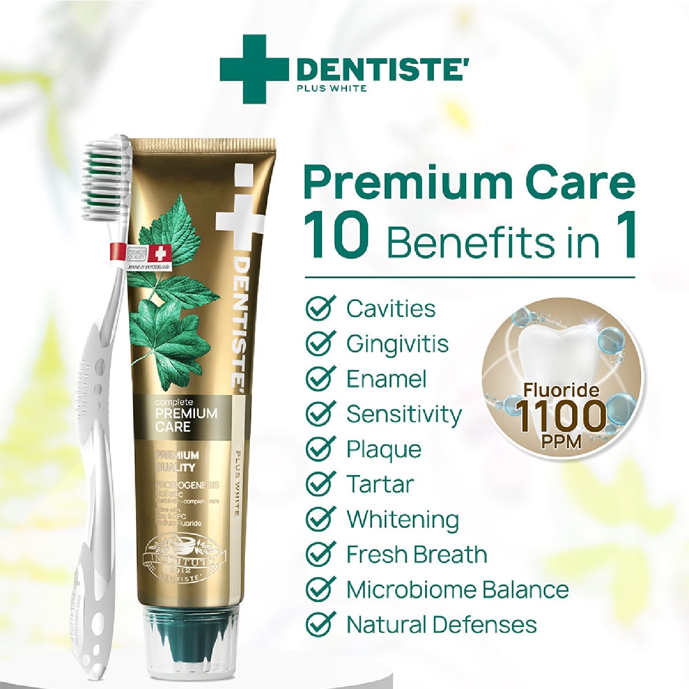 Complete Premium Care Plus White Toothpaste 100g