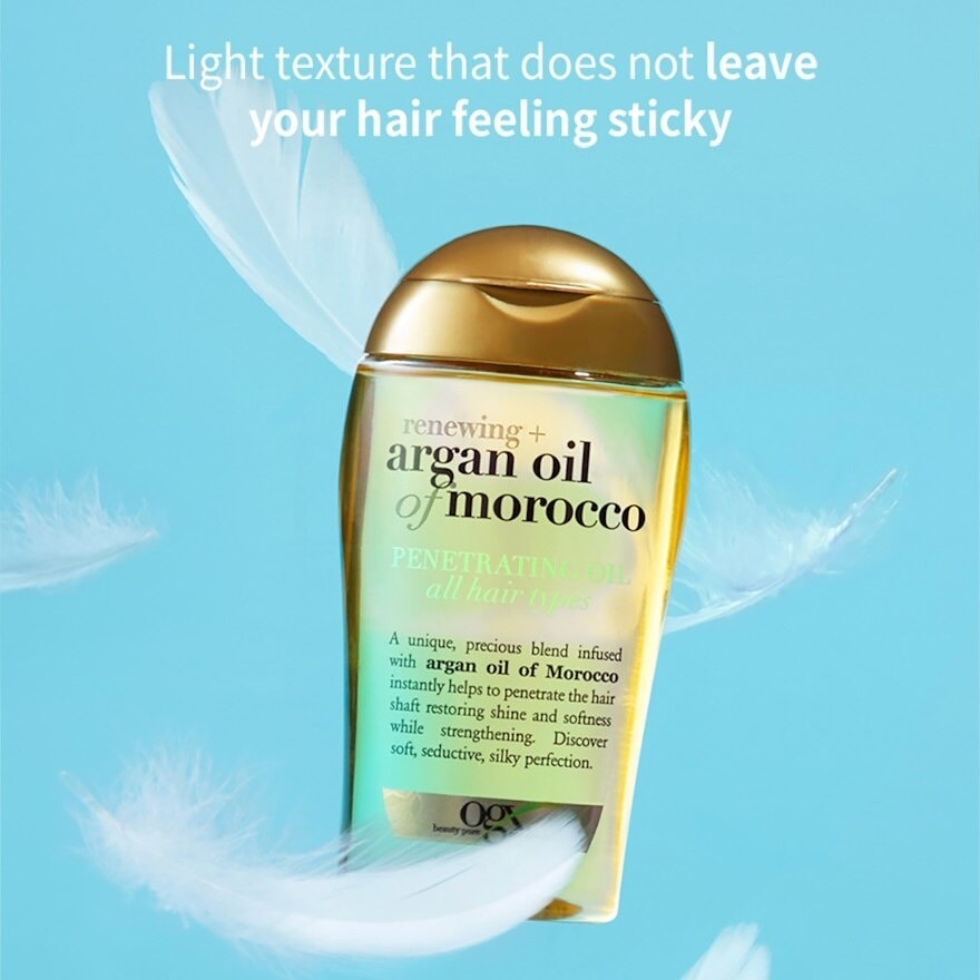 Renewing Argan Oil Of Morocco Penetrating Oil (Restoring Shine And Softness While Strengthening, Protects From Styling Heat And Uv Damage) 100ml