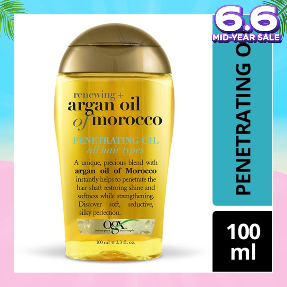 Renewing Argan Oil Of Morocco Penetrating Oil (Restoring Shine And Softness While Strengthening, Protects From Styling Heat And Uv Damage) 100ml