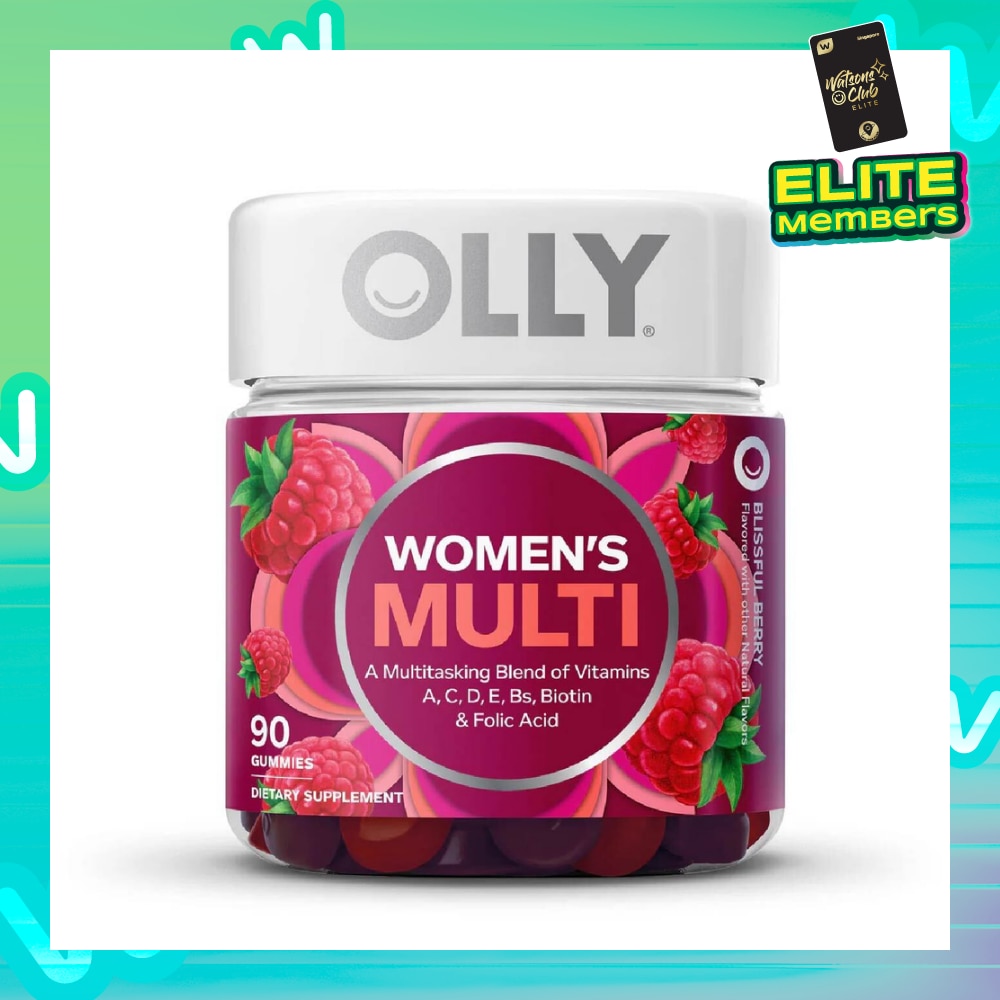 Perfect Women’s Gummy Multivitamins Chewable Supplement (with Vitamins A, D, C, E, Biotin, Folic Acid)  45 Day Supply 90s