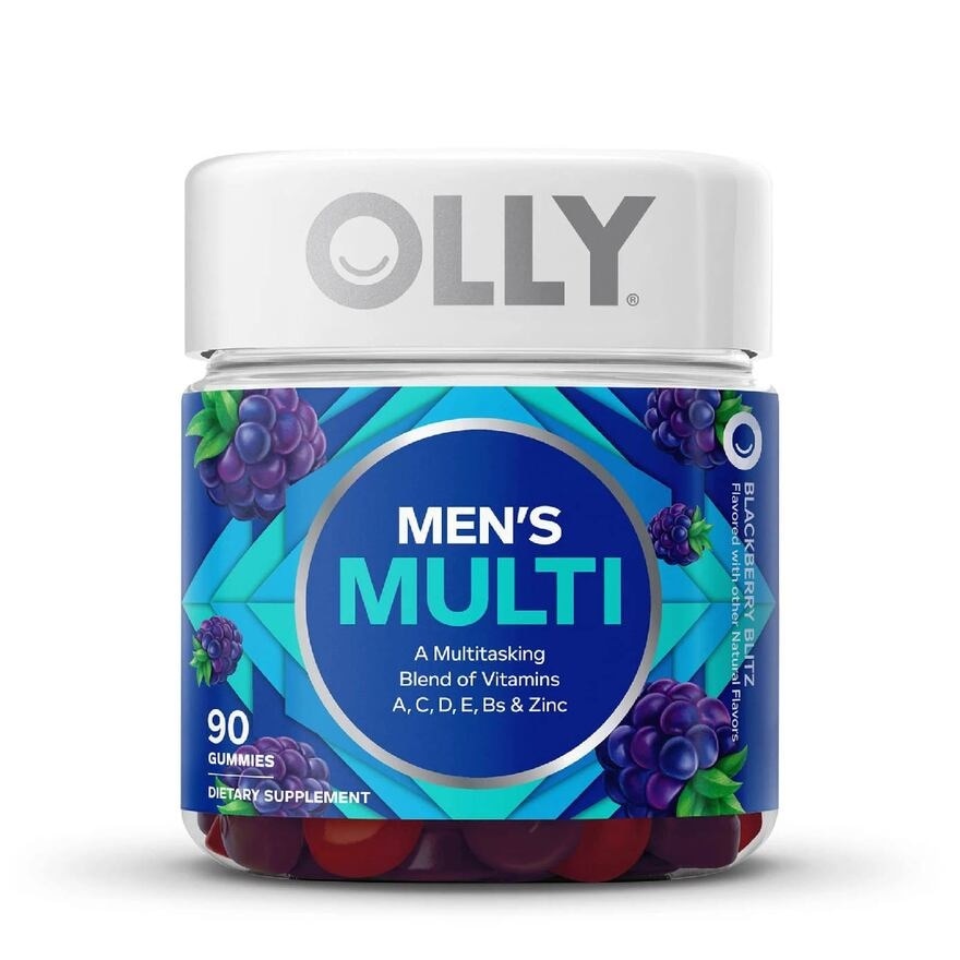 Perfect Men’s Gummy Multivitamins Chewable Supplement (with Vitamins A, C, D, E, B, Zinc) 45 Day Supply 90s