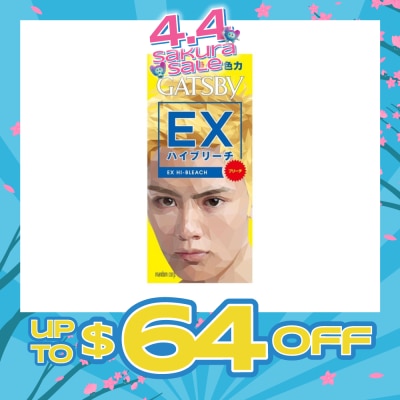 GATSBY - Natural Bleach (Bleaches to Natural-Looking Light Brown Hair) 183g