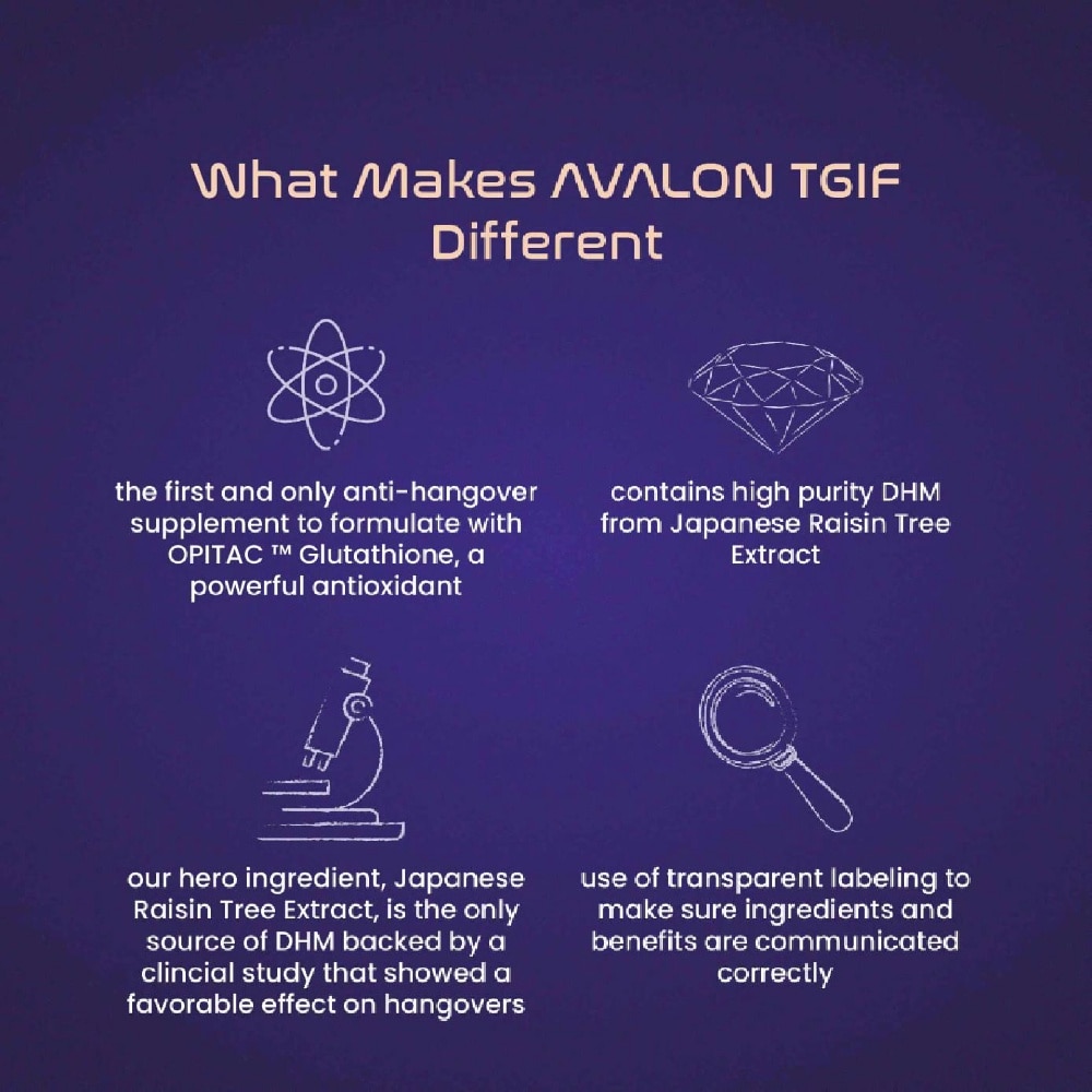 TGIF Anti Hangover & Liver Support 5s