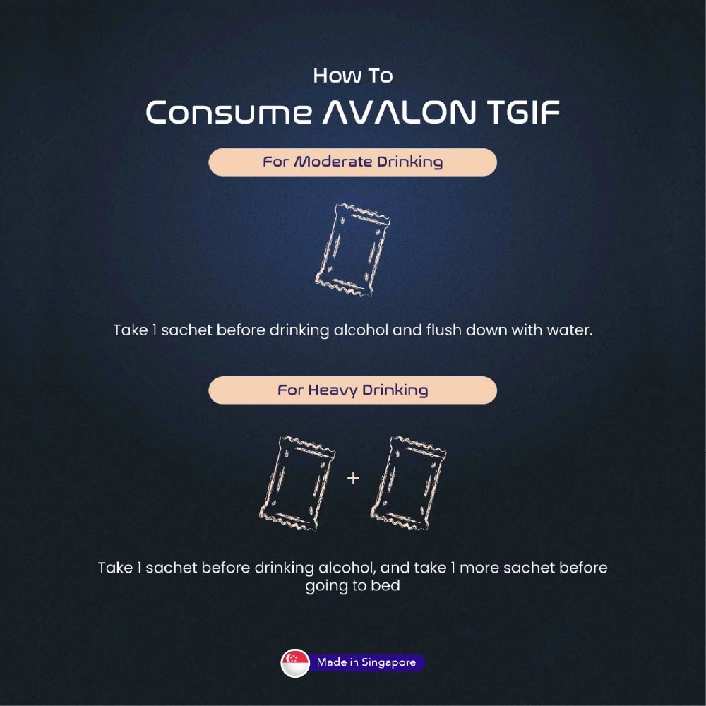 TGIF Anti Hangover & Liver Support 5s