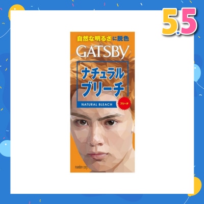 GATSBY Natural Bleach (Evenly Bleaches to Natural-Looking Light Brown Hair) 183g