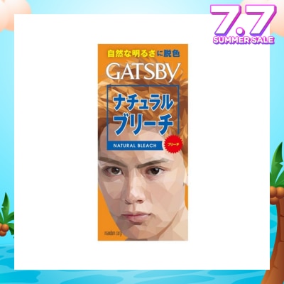 GATSBY Natural Bleach (Evenly Bleaches to Natural-Looking Light Brown Hair) 183g