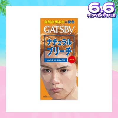 GATSBY Natural Bleach (Evenly Bleaches to Natural-Looking Light Brown Hair) 183g