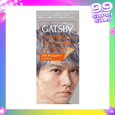 GATSBY Natural Bleach & Colour Aqua Silver 1s