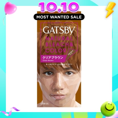 GATSBY Natural Bleach & Colour Clear Brown 1s image