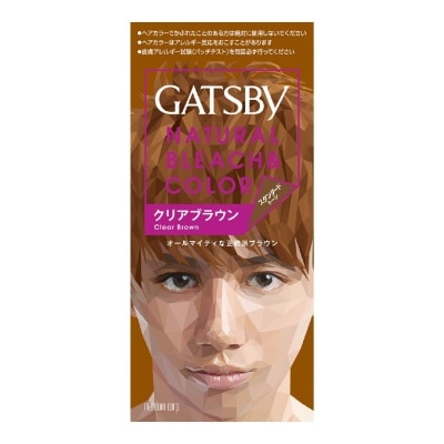 GATSBY Natural Bleach & Colour Clear Brown 1s