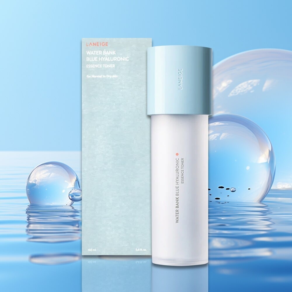 Water Bank Blue Hyaluronic Essence Toner (For Normal To Dry Skin) 160ml