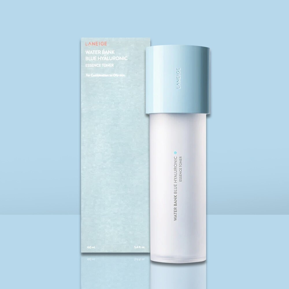 Water Bank Blue Hyaluronic Essence Toner (For Combination To Oily Skin) 160ml