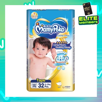 MAMYPOKO Extra Dry XXL Size Tape 32 pieces