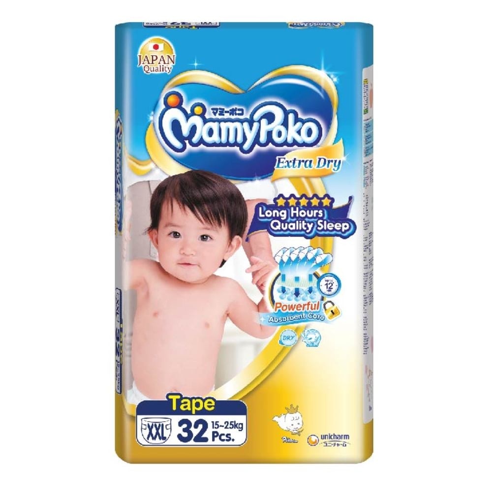 Extra Dry XXL Size Tape 32 pieces