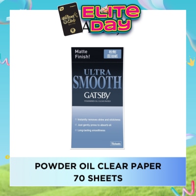 GATSBY - Powder Oil Clear Paper Sheet 70s